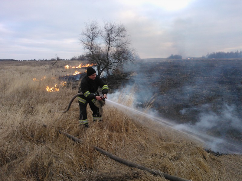 На Харьковщине начались крупные пожары