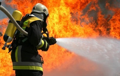 Пожар в жилом доме в Харькове