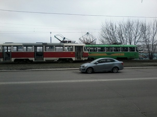 Харьковчане обсмеяли городской транспорт