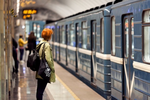 В Харькове запустили первый поезд