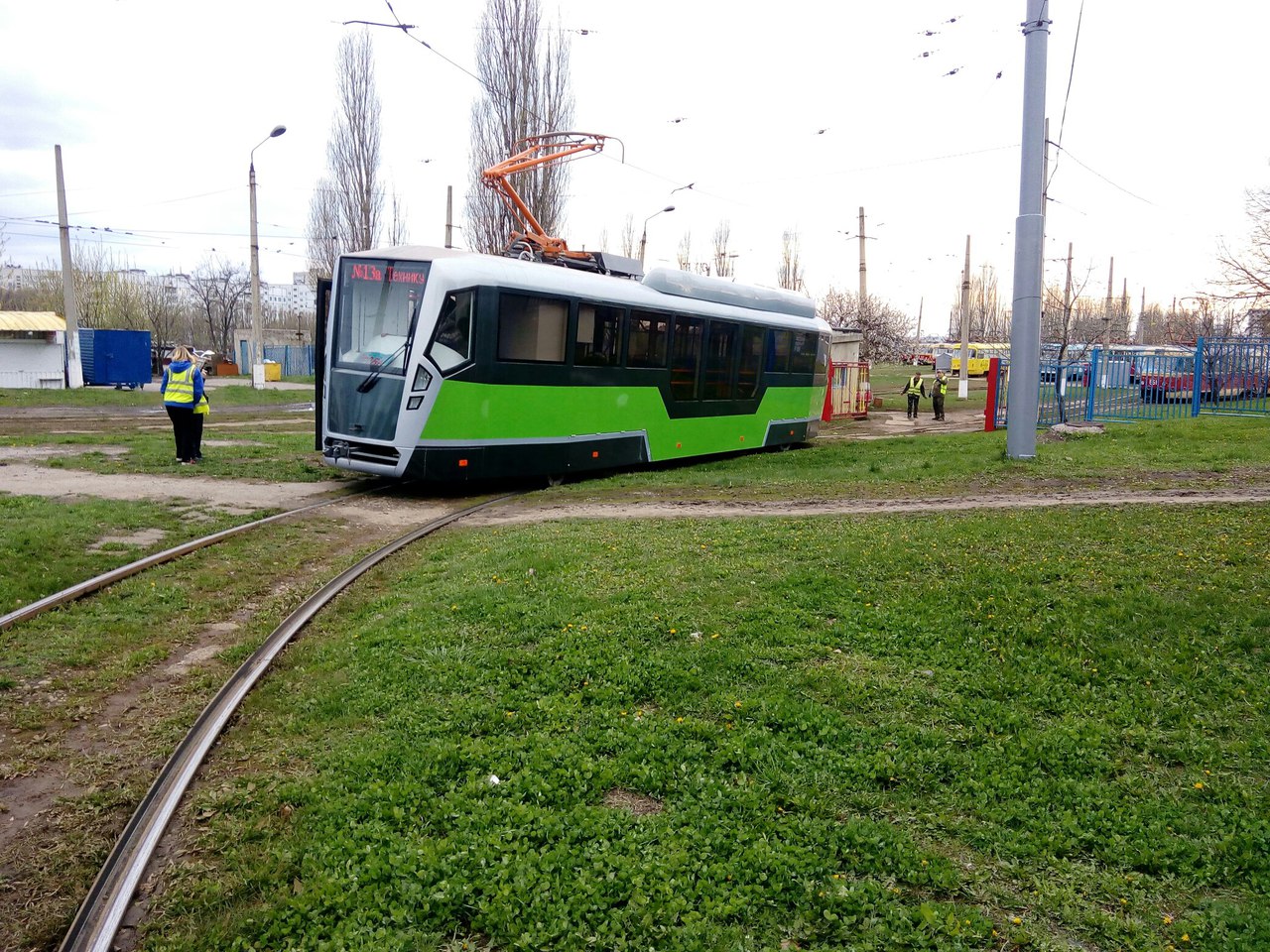 Новый трамвай появился в Харькове (фото)