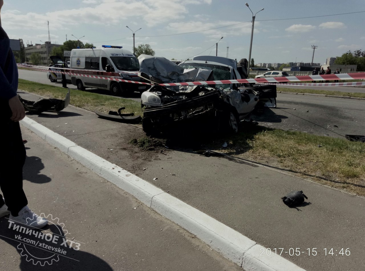 Жуткая авария в Харькове. Есть пострадавшие (фото)