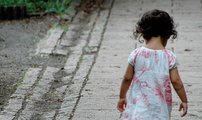 Маленькая девочка поставила на уши поселок под Харьковом (фото)