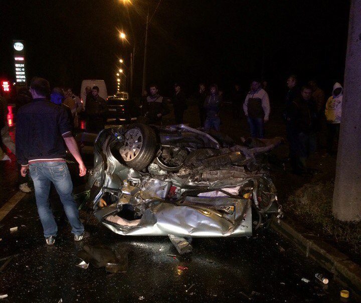 Страшная авария произошла в Харькове (фото)