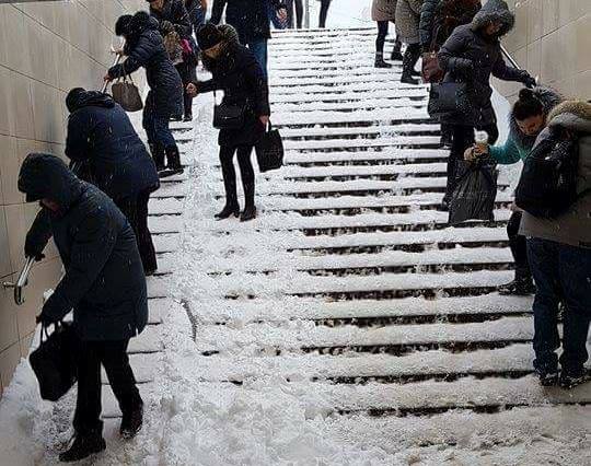 В Харькове вновь заговорили о снегопадах
