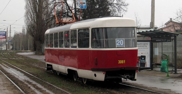 В Харькове трамваи меняют маршрут движения