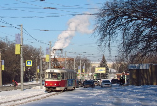 В Харькове временно изменили трамвайный маршрут 