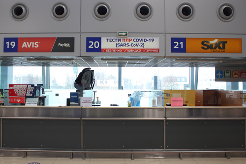 В Харьковском аэропорту из-за пандемии ввели дополнительную услугу 