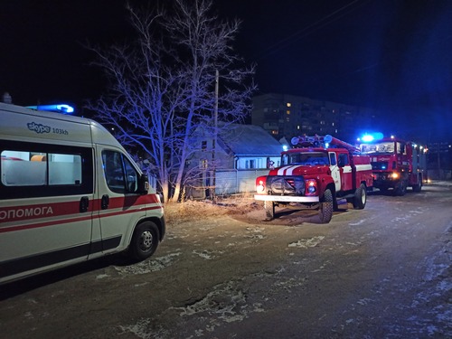 На Харьковщине сгорел жилой дом (фото)