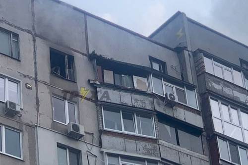 В Харькове жители многоэтажки пережили тревожное утро (фото)