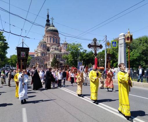 В Харькове крестный ход «перекроет» центр города