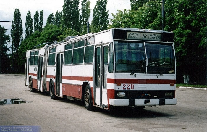 Троллейбус "гармошка" из Румынии - ГородХ