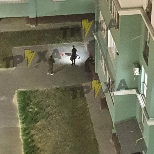 В Харькове возле многоэтажного дома обнаружили труп (видео)