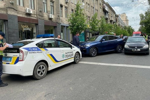Крупная авария произошла в центре Харькова (фото)