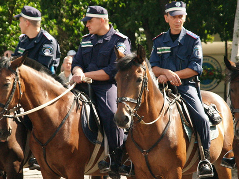 Харьков в XXI веке. 31 мая - в парках и пригородных лесах появилась конная милиция
