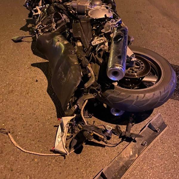 Серьезная авария с мотоциклом в Харькове: подробности происшествия (фото)