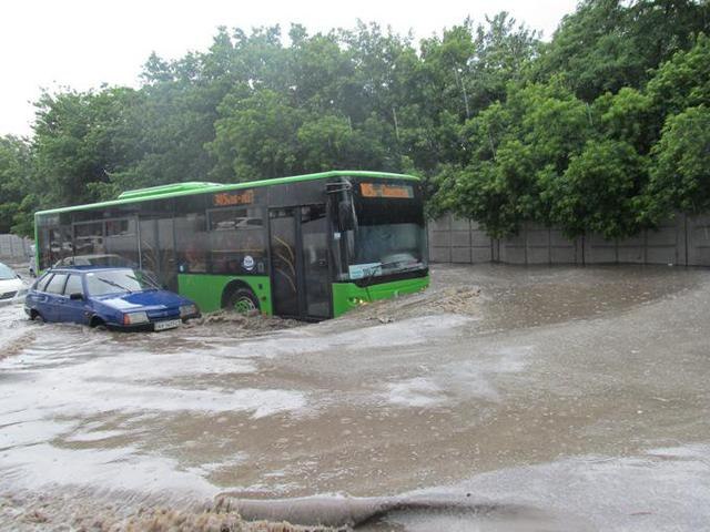 Харьков в XXI веке. 26 июня - в городе случился потоп