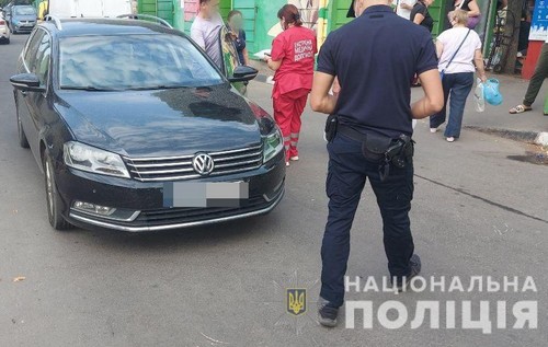В Харькове девушку сбили на пешеходном переходе (фото)