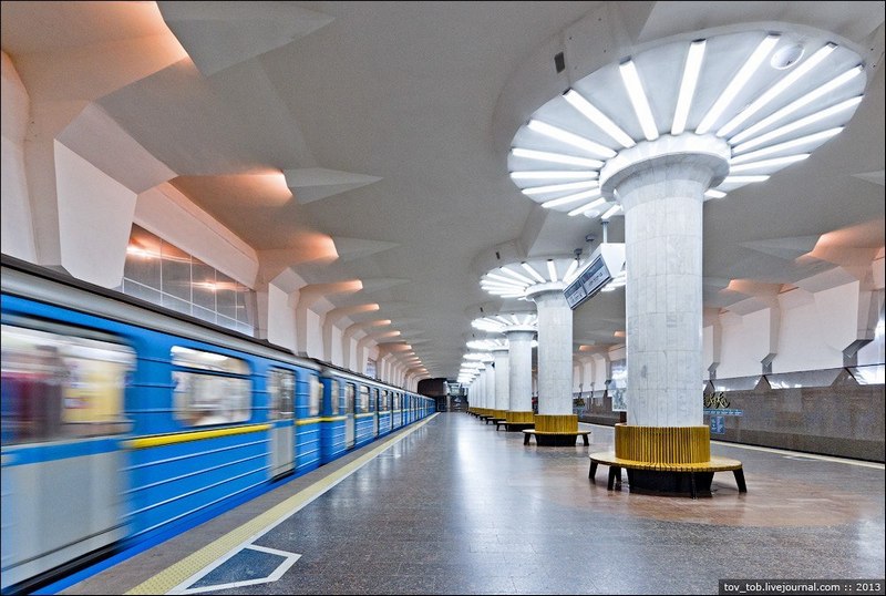 станция "Победа" в Харьковском метро