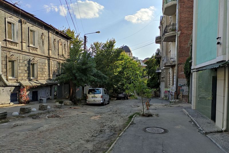 Вид переулка со стороны улицы Воробьева - Город Х