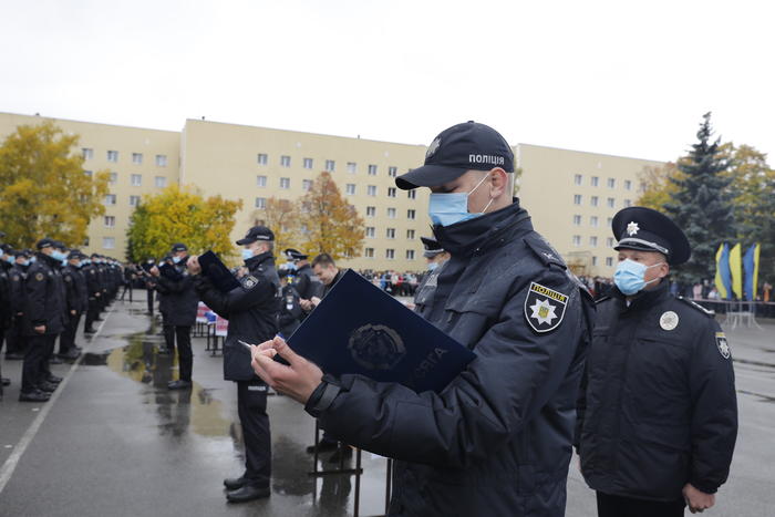 Будущие стражи порядка приняли присягу в Харькове (фото)