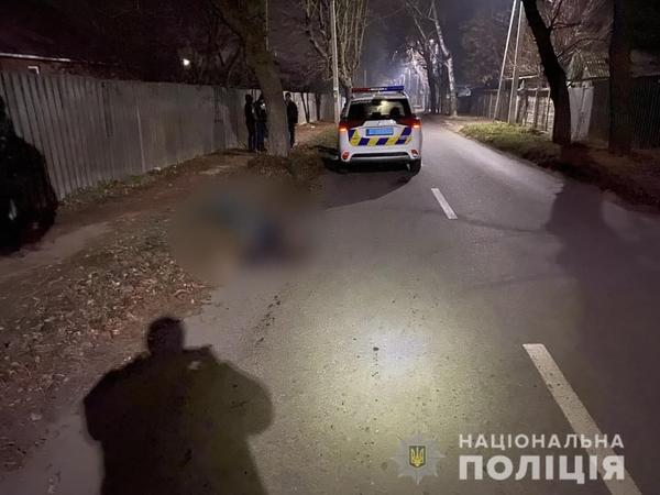 Под Харьковом погиб мужчина, который лежал у края дороги (фото)