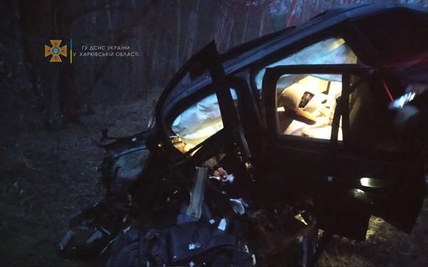 Серьезная авария на Харьковщине: водителя спасти не удалось