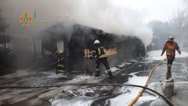 Пожар на территории харьковского храма: официальные подробности (фото, дополнено)