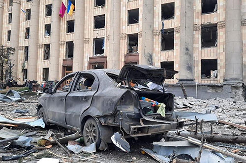 Харьков под бомбами: хроника разрушений