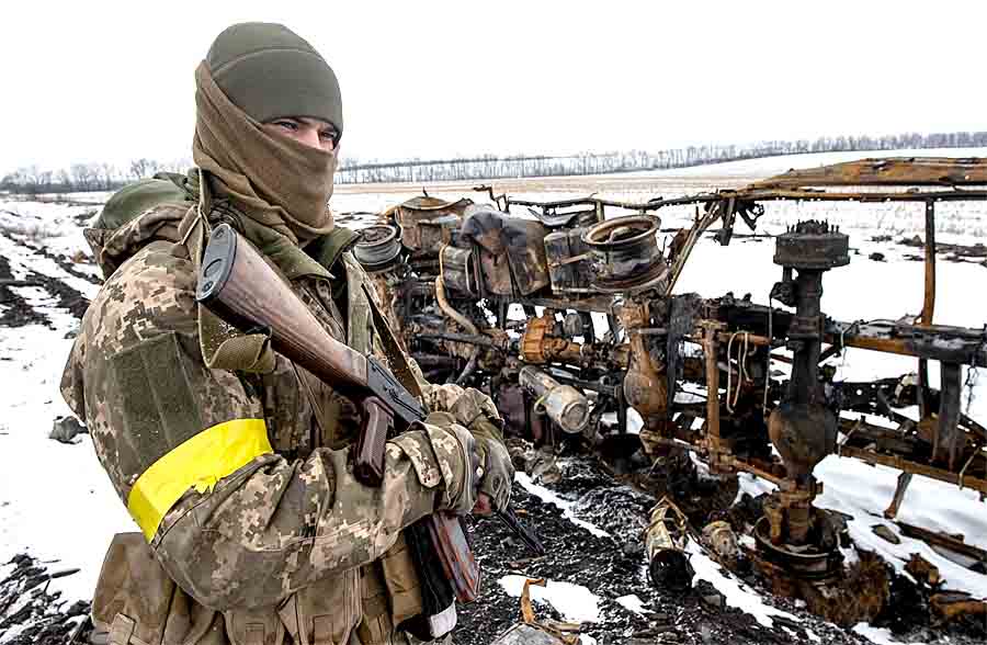 На Харьковщине украинские солдаты разбили вражеские войска