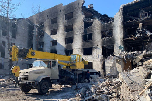 В Харькове разрушено около тысячи домов. Хроника бомбардировок