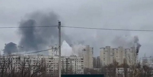 Российские войска продолжают обстреливать Харьков
