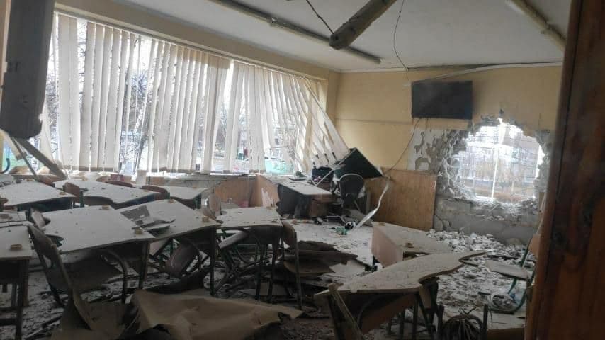Российские войска разрушили в Харькове более ста учебных заведений и больниц