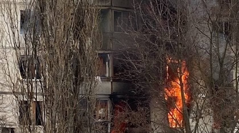 Пожары после обстрела Харькова и области: есть жертвы
