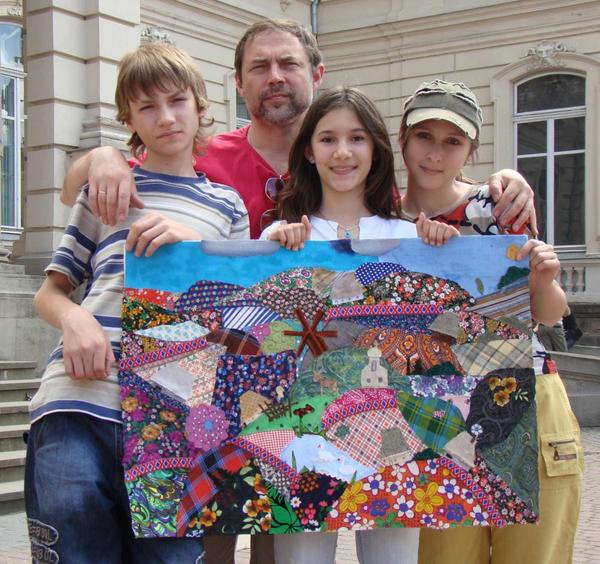 Дети из Харькова приняли «Эстафету мира» (фото)