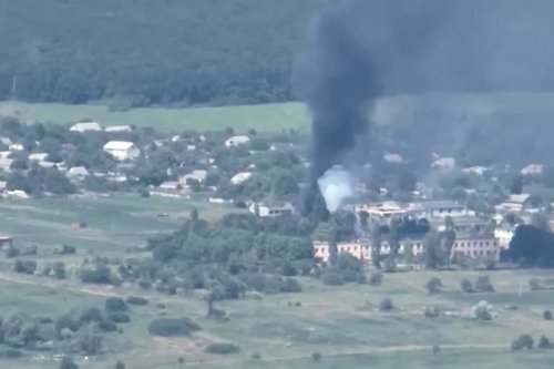 В Харьковской области уничтожен штаб российской армии и склады с боеприпасами (видео)