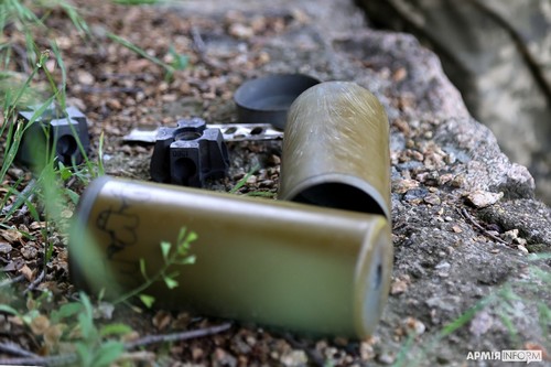 На Харківщині росіяни з безпілотника скинули міни з відкладеною детонацією