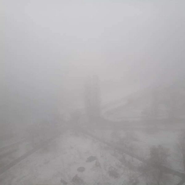 Туман у Харкові, 10 грудня 2022 року