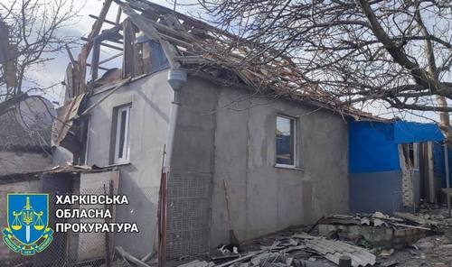 Окупанти знову б’ють по житлових будинках у Харківській області