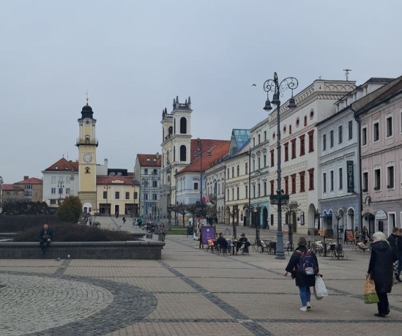 Харків'янка у Словаччині піднялась на ратушу та заспівала (фото, відео)