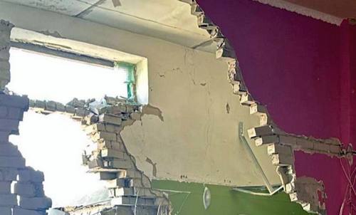 Загарбники вчора розбили школу в місті на Харківщині (фото)