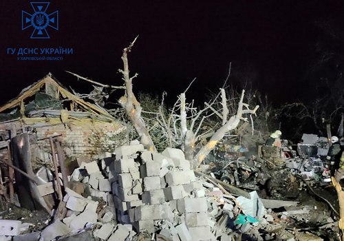 Ракетний удар по передмістю Харкова: оприлюднено подробиці та фото