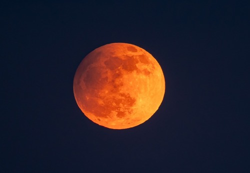 Місячне затемнення. Яким його побачили в Харкові (фото)
