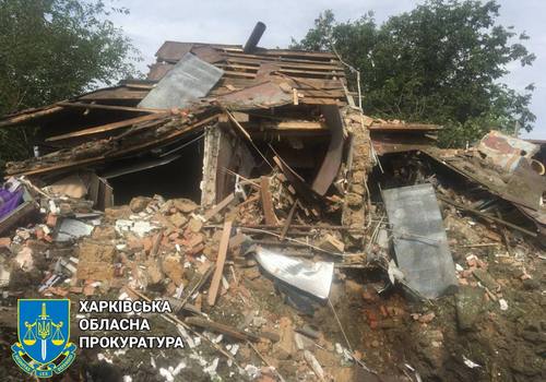 Ракетний терор: окупанти знову вдарили по Харківщині, зруйновано житловий будинок (фото)