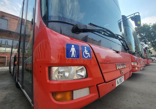 Німецькі автобуси прибули до Харкова (фото)
