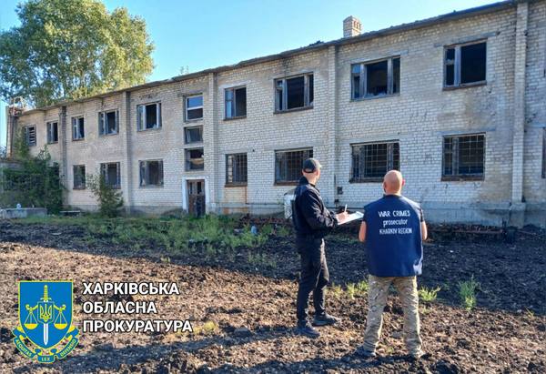 Обстріл Харківщини: ракета влучила на територію навчального закладу (фото)