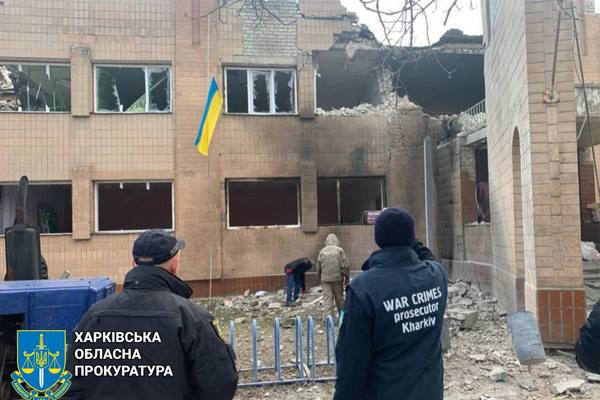 Оприлюднено фото наслідків атаки безпілотниками на Харківську область