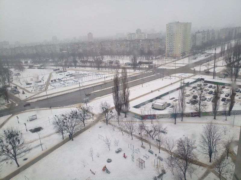 У Харкові зима знову дивує примхливою погодою (відео, фото)