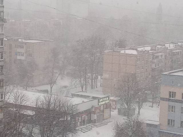 У Харків знову повернулась справжня зима (фото, відео)