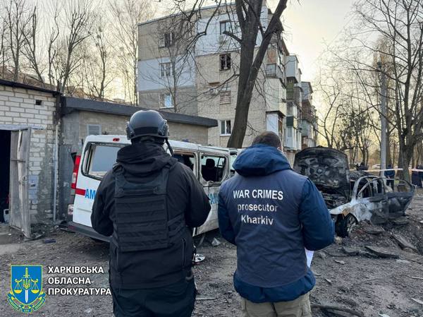 Оприлюднено фото наслідків нічної атаки безпілотниками на Харків